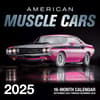 image Cars American Muscle 2025 Wall Calendar Main Image