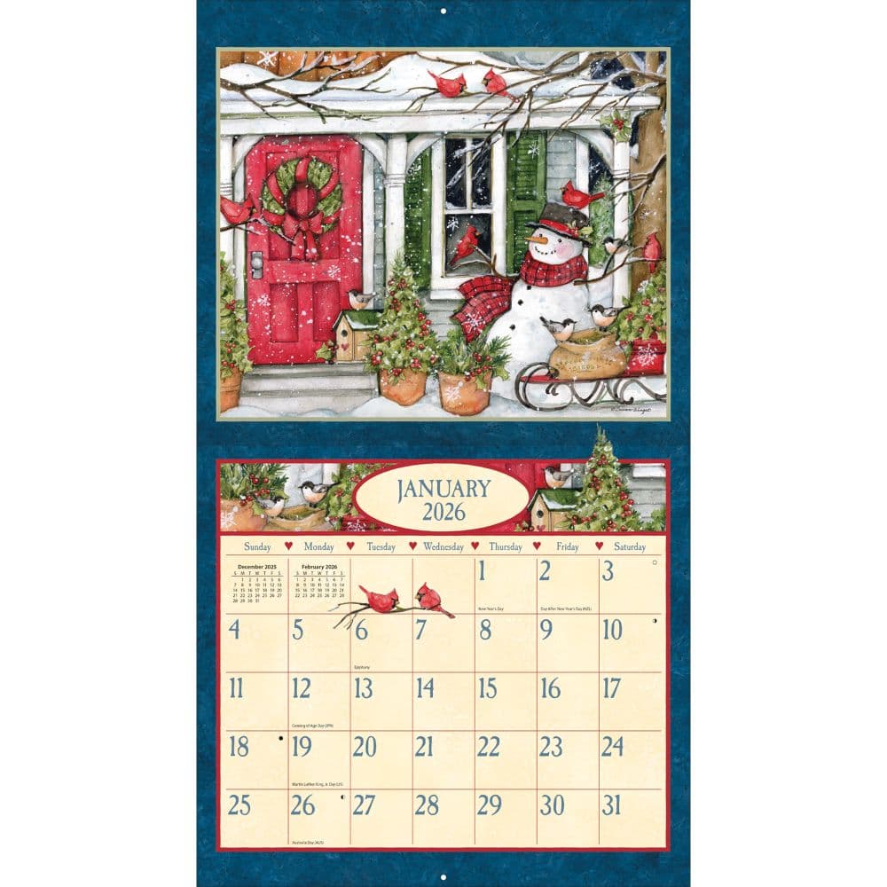 Heart and Home 2026 Wall Calendar by Susan Winget_ALT1