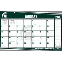 image Michigan State Spartans 2026 Desk Pad 17" X 11"