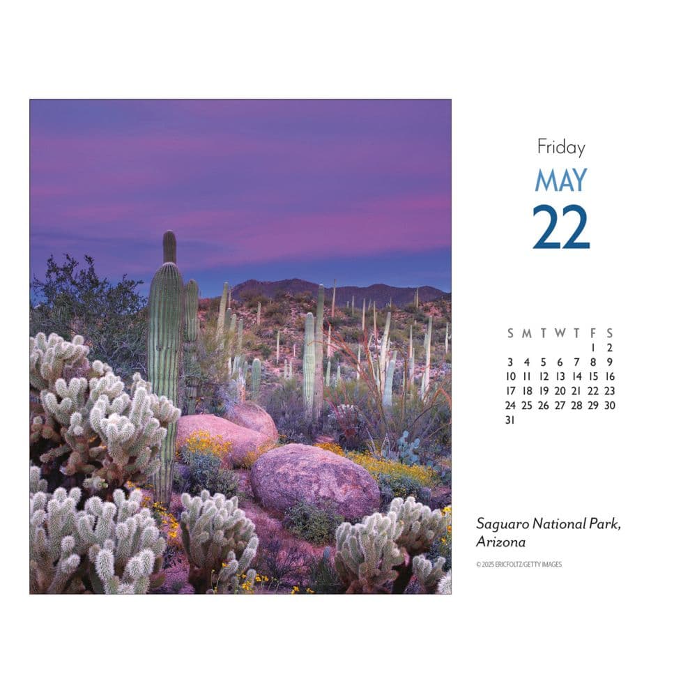 Americas National Parks 2026 Desk Calendar Third Alternate Image