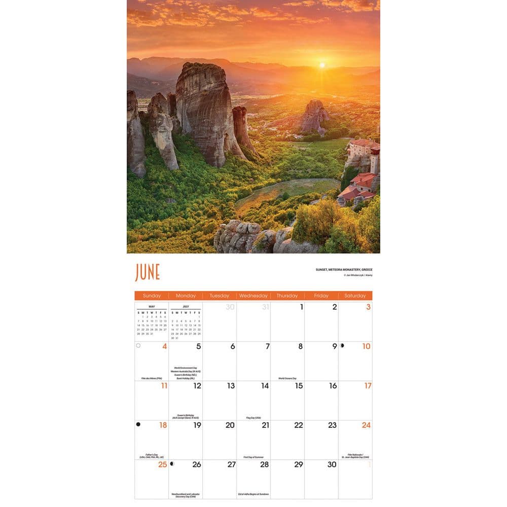 Sunrise Sunset 2023 Wall Calendar - Calendars.com
