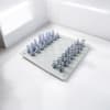image Plastic Chess Set with Glass Chessboard Eighth  Alternate Image