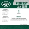 image NFL New York Jets 2025 Desk Calendar First Alternate Image