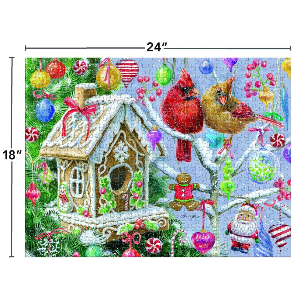 Ornament Perch 500 Piece Puzzle Second Alternate Image