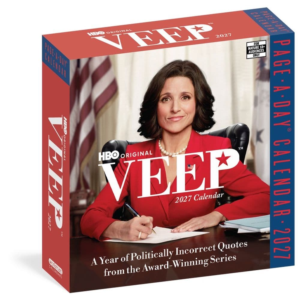image Veep 2027 Desk Calendar Main Product Image