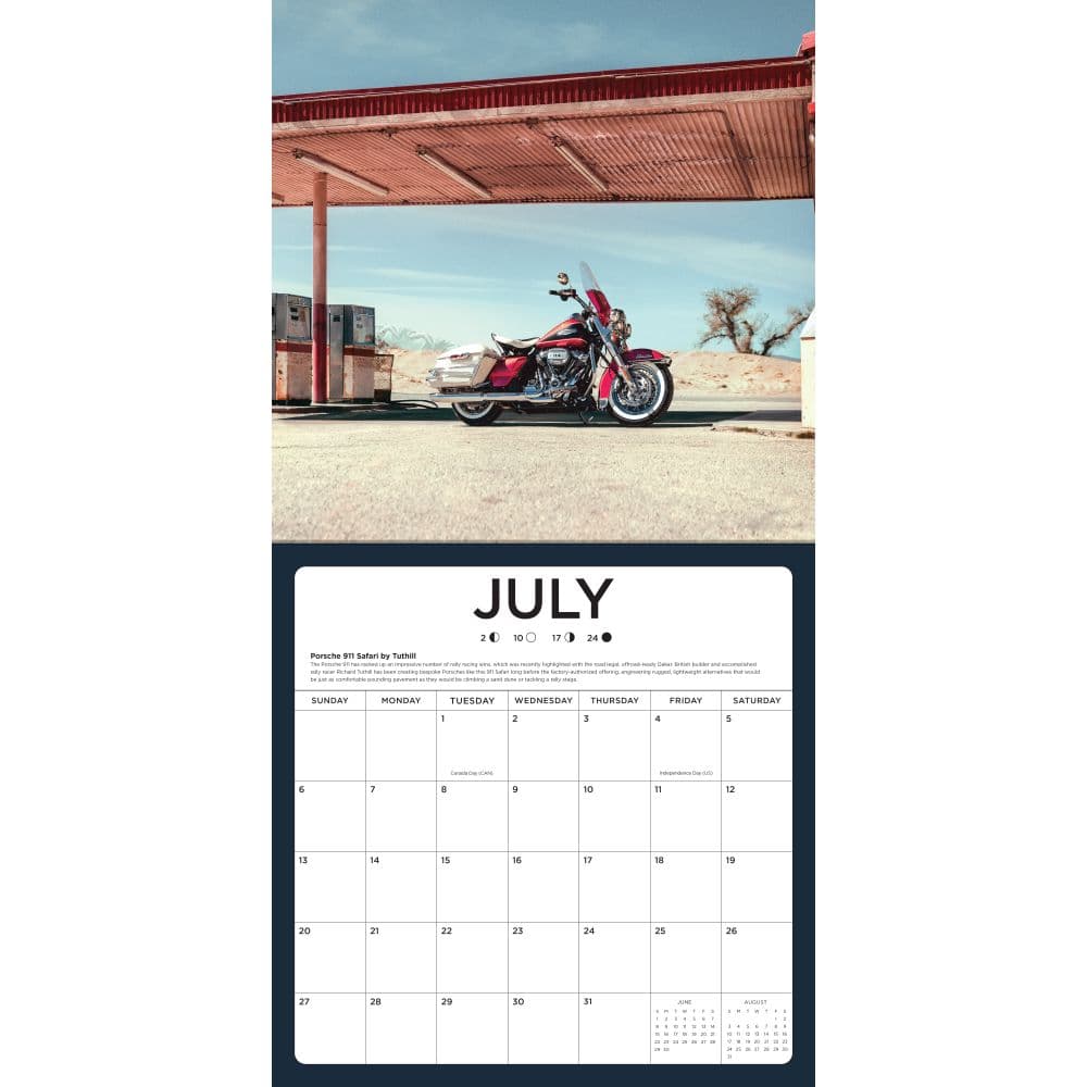Harley Davidson 2025 Wall Calendar