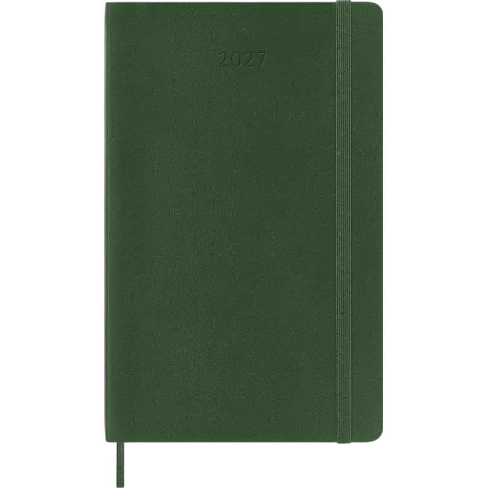 Moleskine Myrtle Green Large Soft Cover 2027 Weekly Planner First Alternate Image
