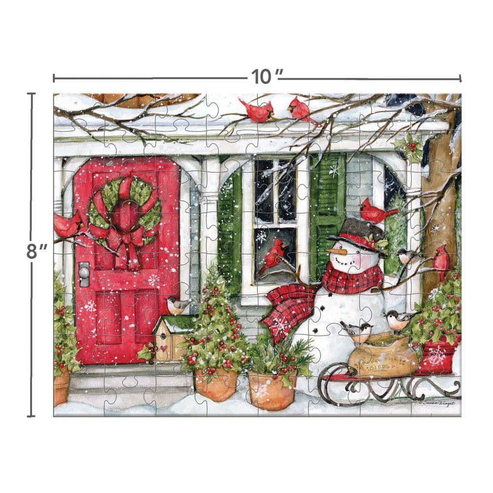 Snowman Friends Large 4 Pack Puzzle Set Seventh Alternate Image