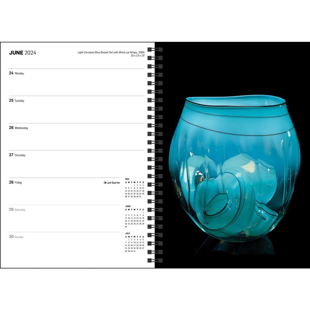 Chihuly 2024 Softcover Planner