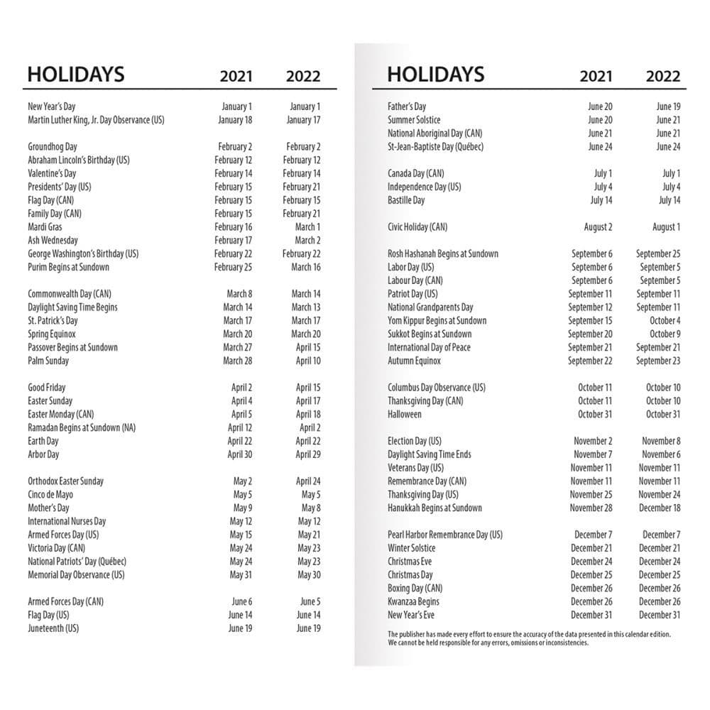 Lsu Holiday Schedule 2022 Lsu Tigers 2022 17-Month Pocket Planner - Calendars.com
