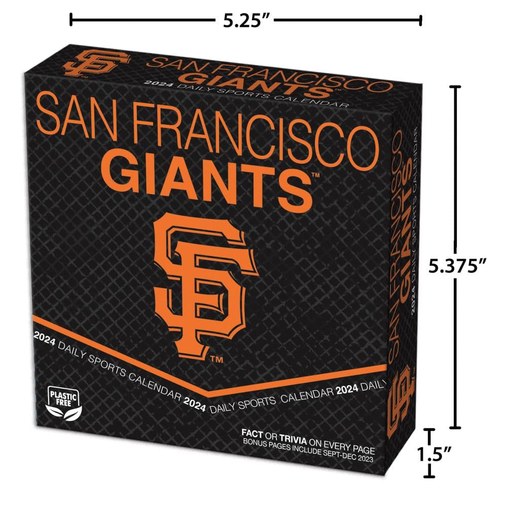 San Francisco Giants 2024 Desk Calendar