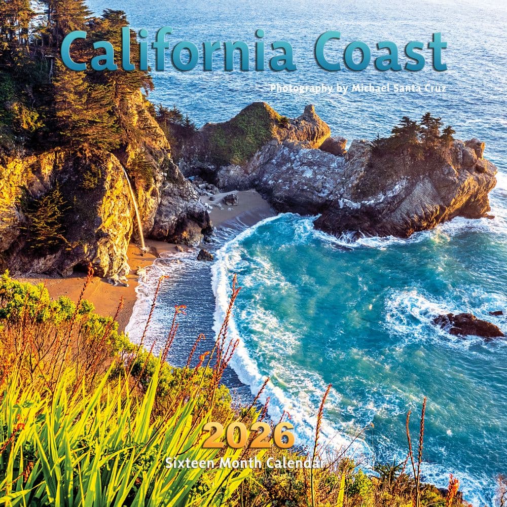 California Coast 2026 Wall Calendar Main Image