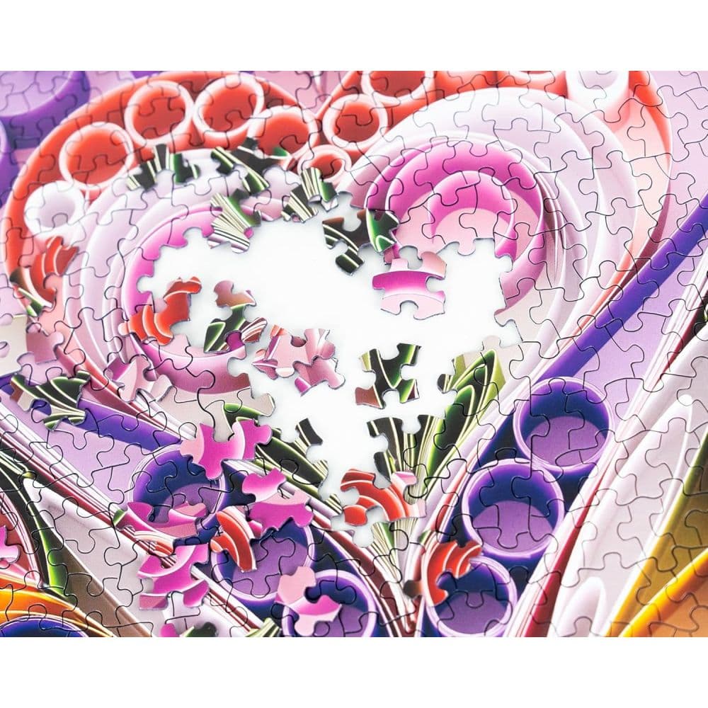 Paper Hearts 1000 Piece Puzzle Second Alternate Image