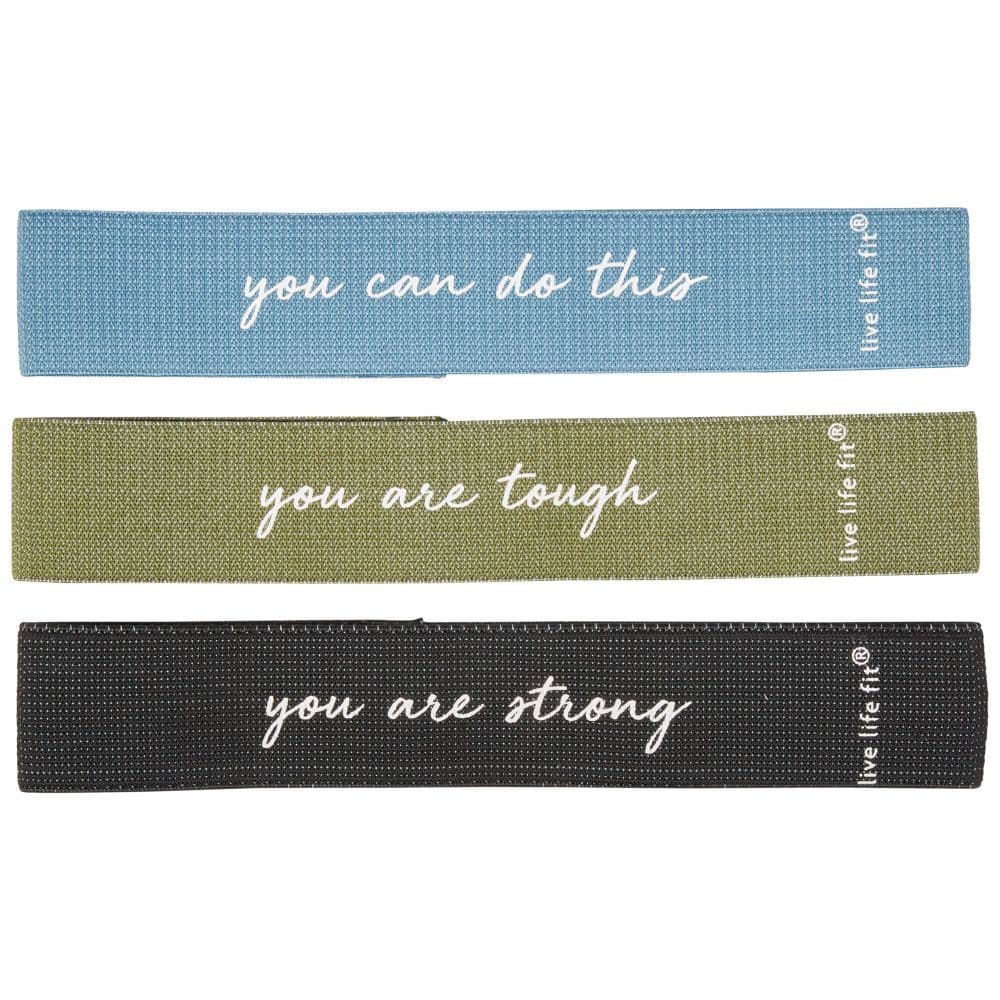 3-Pack Resistance Bands Dark Alternate Image 1