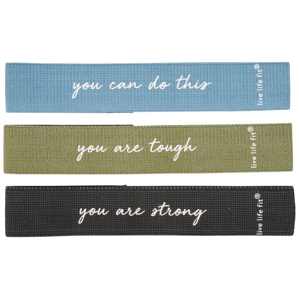 3-Pack Resistance Bands Dark Alternate Image 1