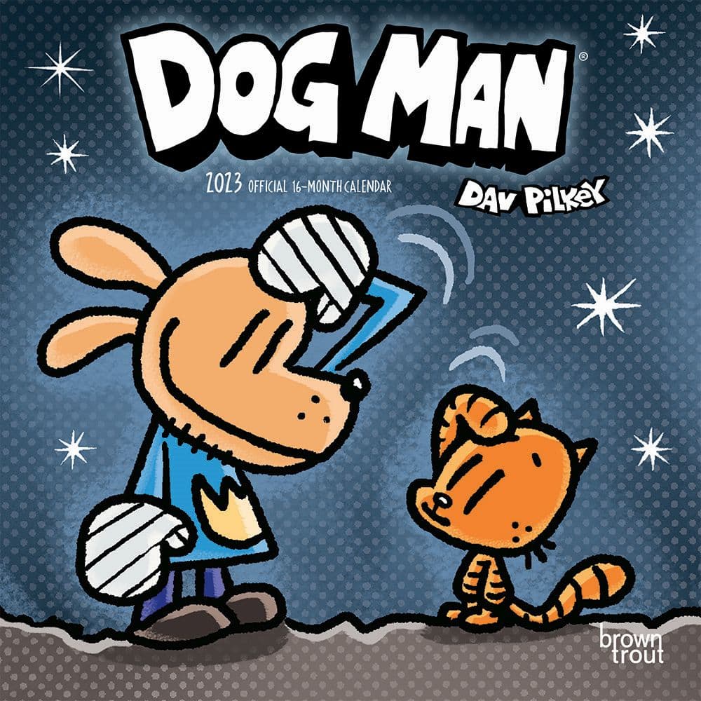 Dog Man 2023 Mini Wall Calendar - Calendars.com