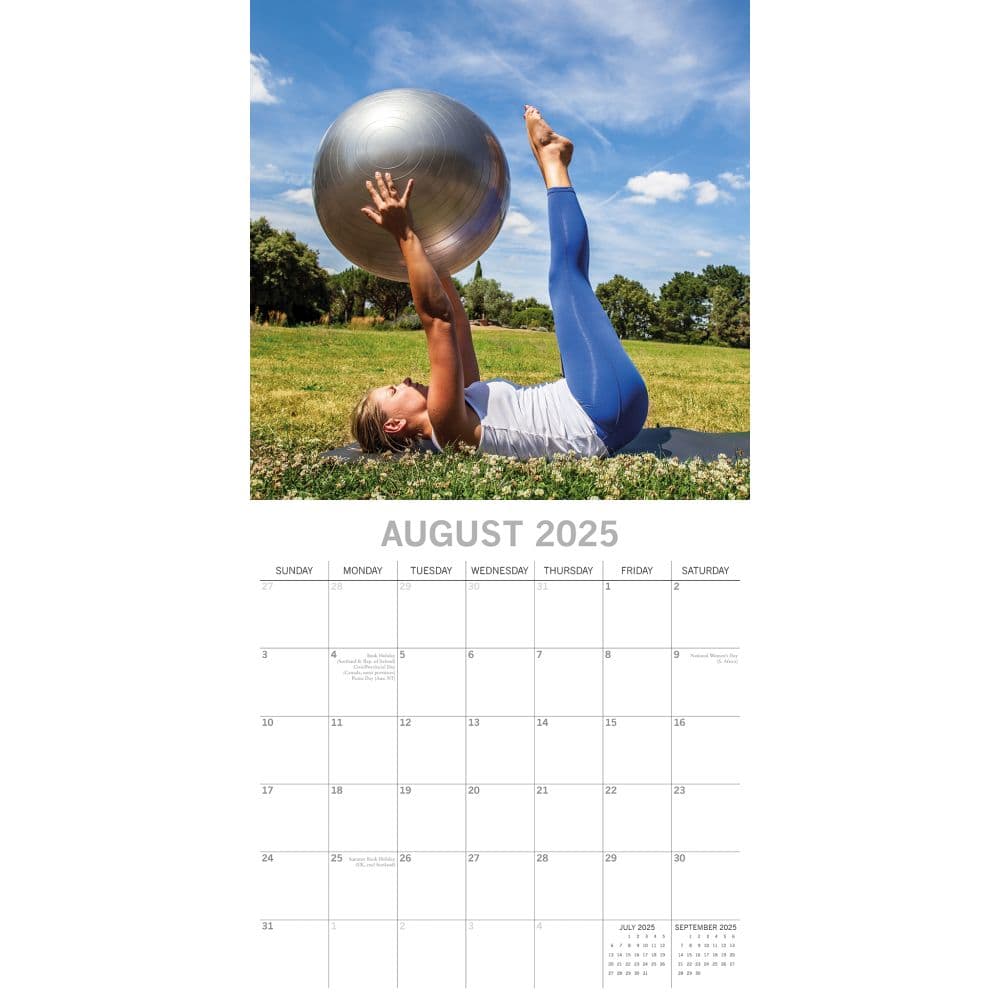 Pilates 2025 Wall Calendar Second Alternate Image