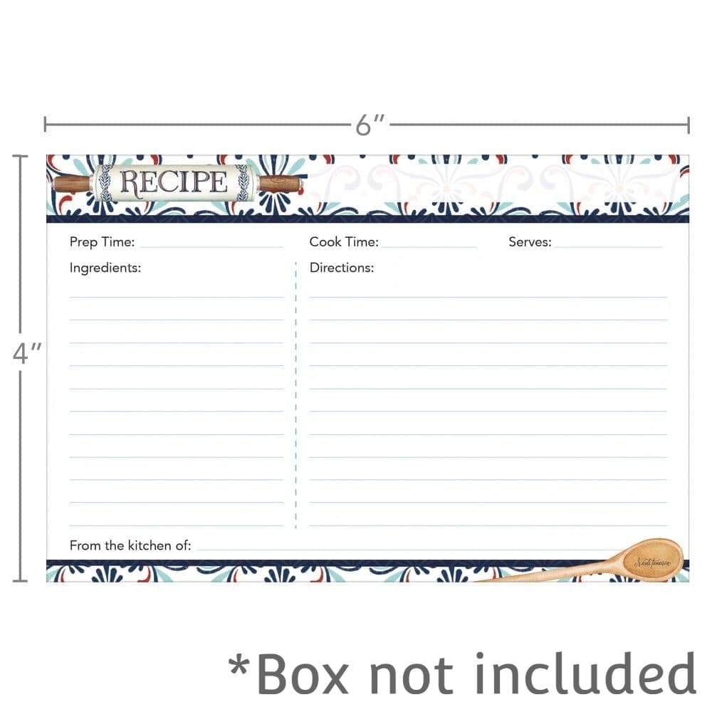 Love to Cook 4x6 Recipe Cards by Nicole Tamarin Third Alternate Image