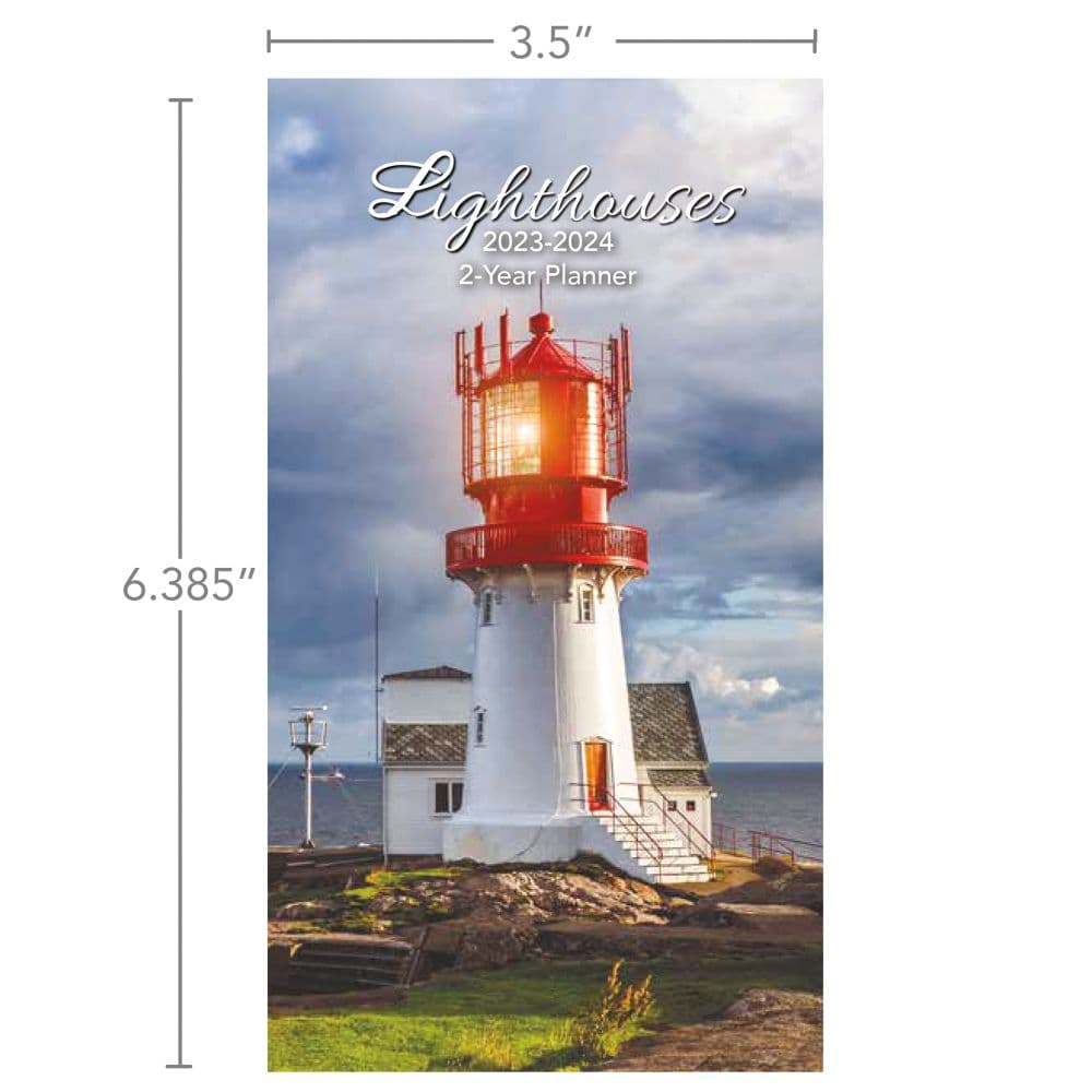 Lighthouses 2 Yr 2024 Pocket Planner Fourth Alternate Image width=&quot;1000&quot; height=&quot;1000&quot;