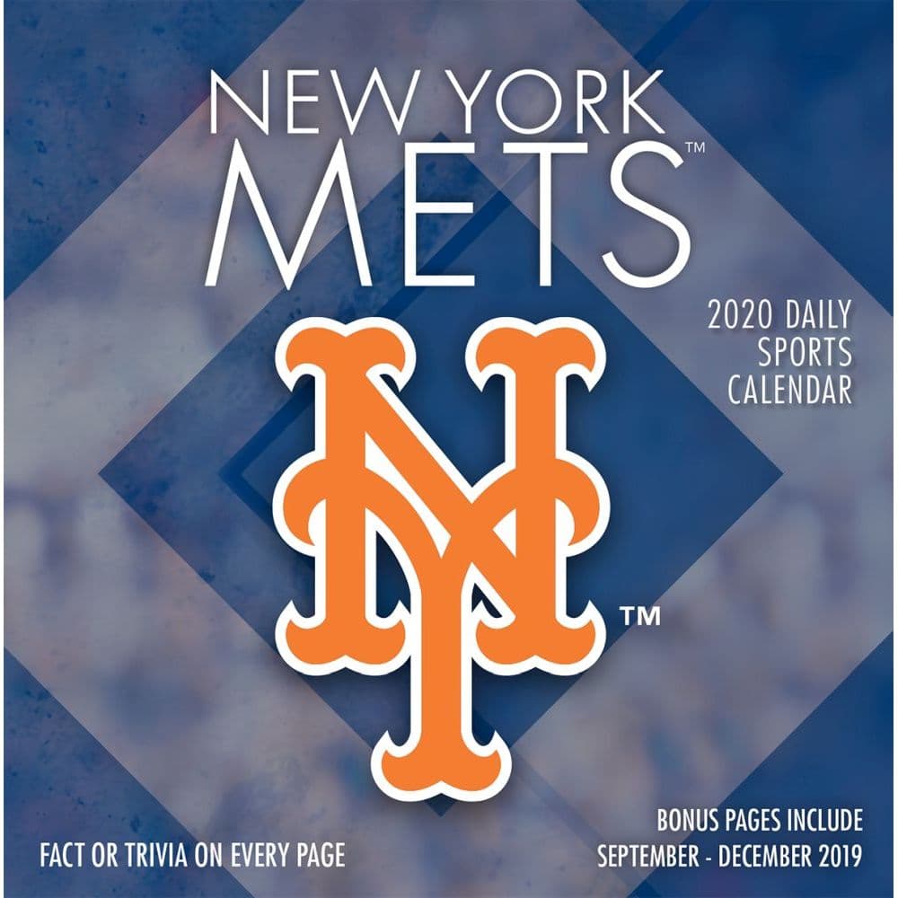 New York Mets Desk Calendar