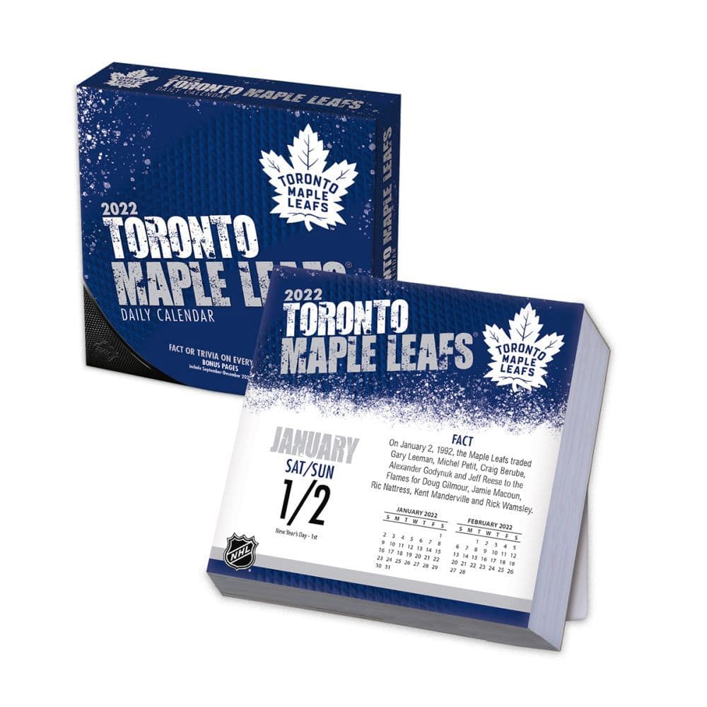 Toronto Maple Leafs 2022 calendars