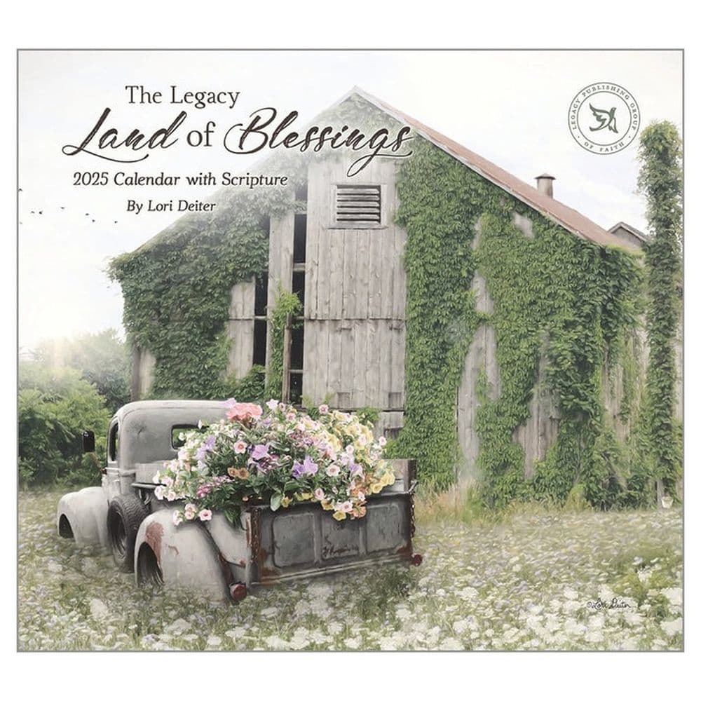 Land of Blessings 2025 Wall Calendar Main Product Image width=&quot;1000&quot; height=&quot;1000&quot;