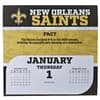 image NFL New Orleans Saints 2026 Desk Calendar Second Alternate Image