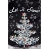 image Let It Snow Outdoor Flag-Mini - 12 x 18 by Gregory Gorham Alternate Image 1