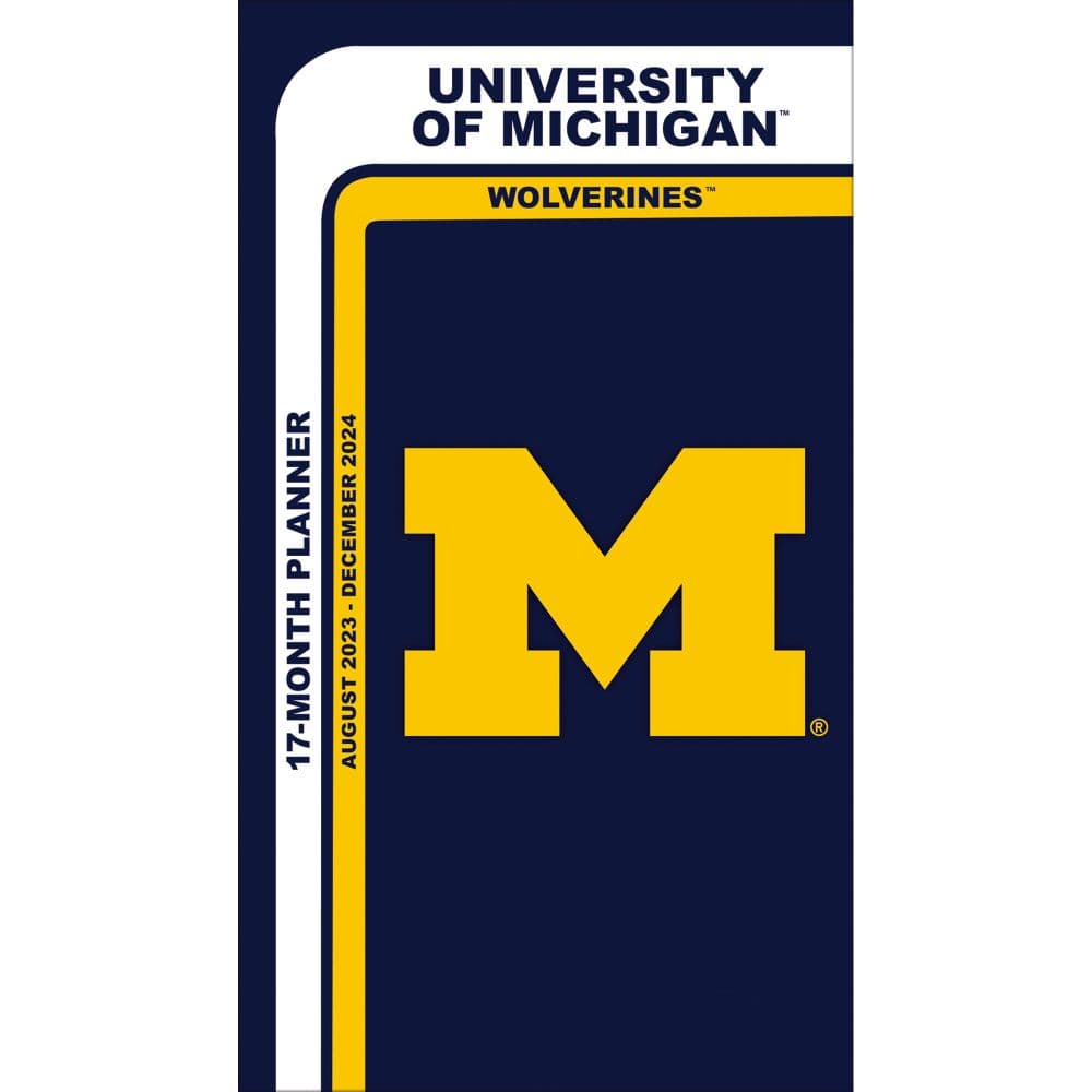 Michigan Wolverines Pocket 2024 Planner Main Product Image width=&quot;1000&quot; height=&quot;1000&quot;