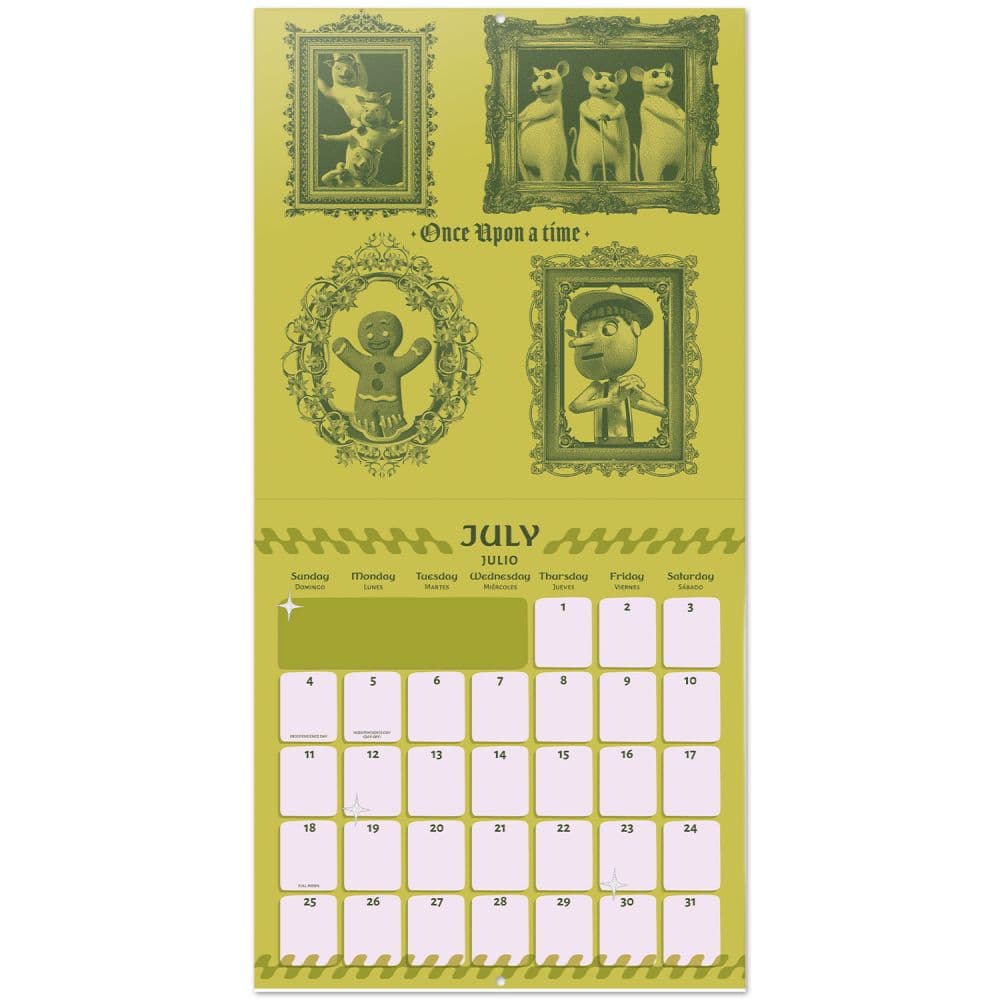 Shrek 2027 Wall Calendar Second Alternate Image