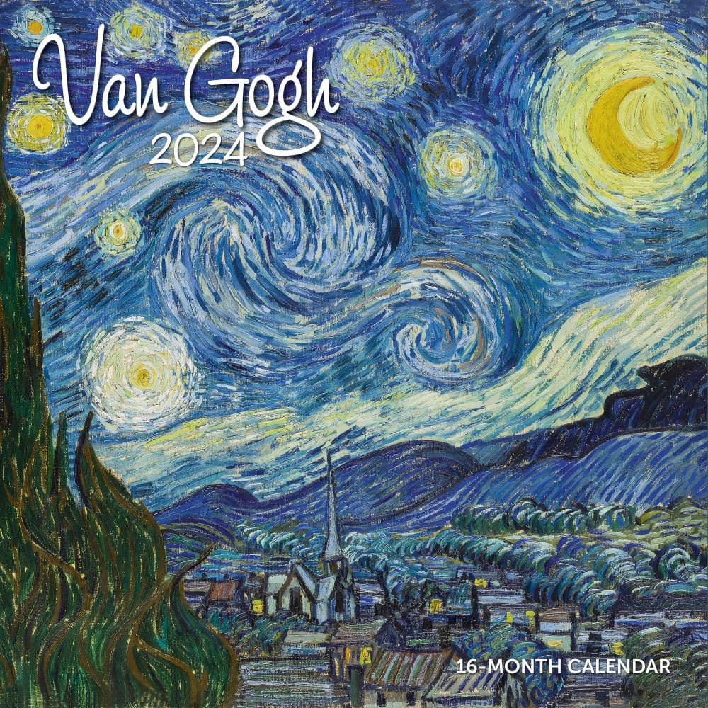 Van Gogh 2024 Wall Calendar