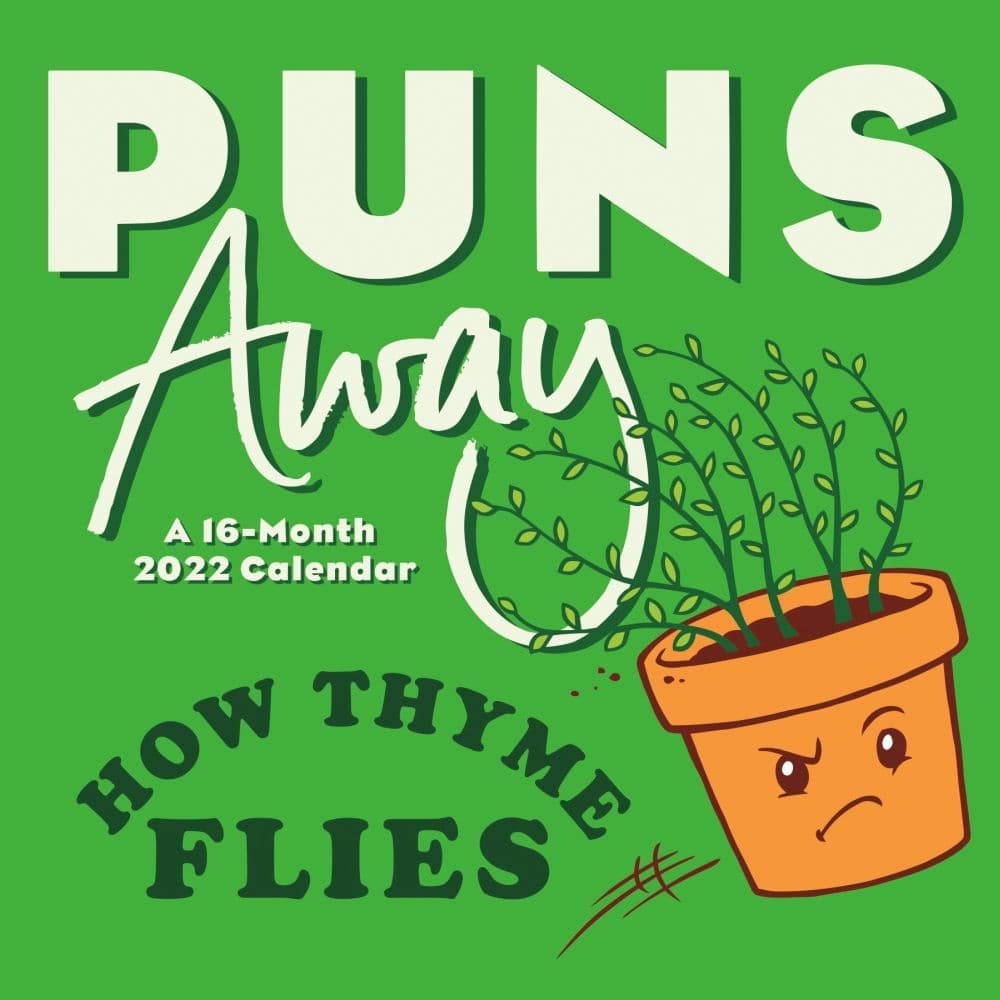 Puns Away 2022 Wall Calendar