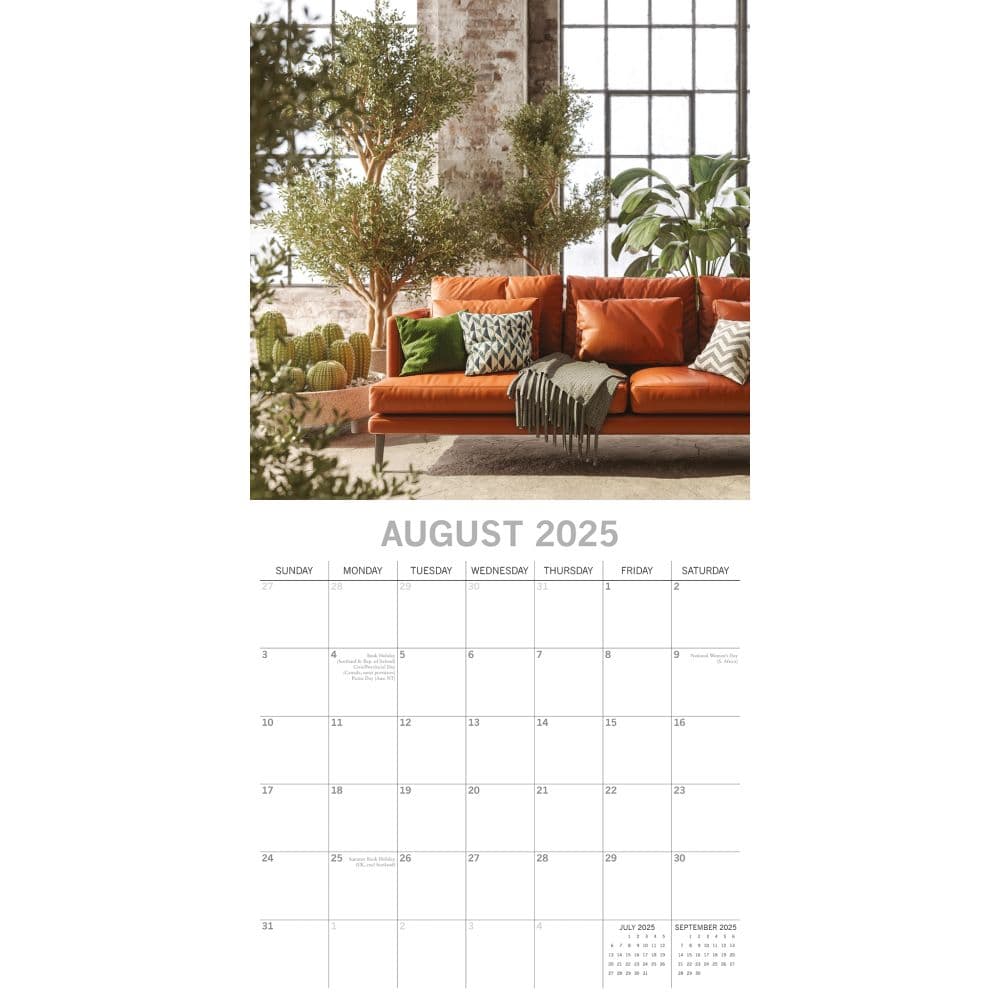 House Plants 2025 Wall Calendar Third Alternate Image width=&quot;1000&quot; height=&quot;1000&quot;