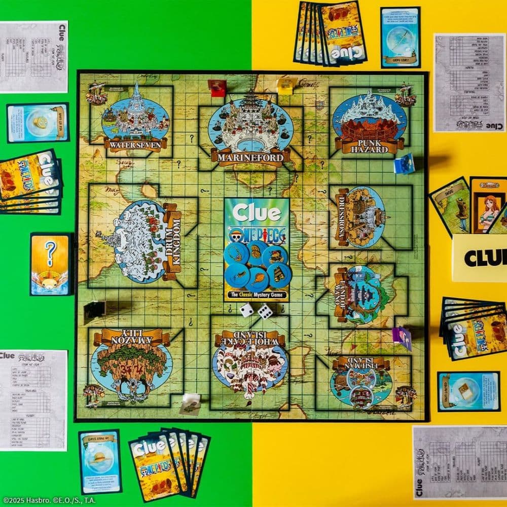 Clue One Piece Edition Board Game Fifth Alternate Image