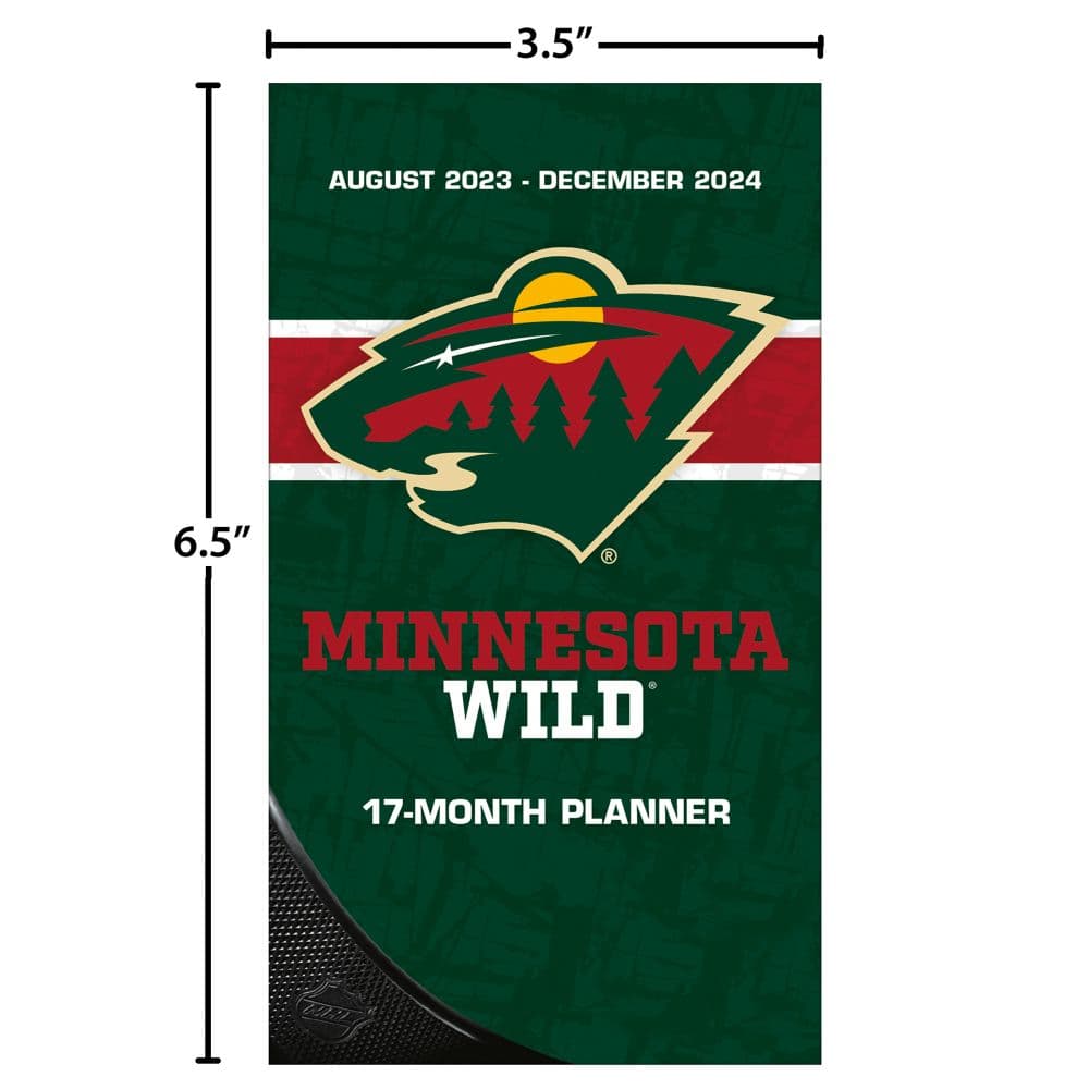 Minnesota Wild 17 Month 2024 Pocket Planner Fifth Alternate Image width=&quot;1000&quot; height=&quot;1000&quot;