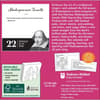 image Shakespearean Insults 2026 Desk Calendar First Alternate Image