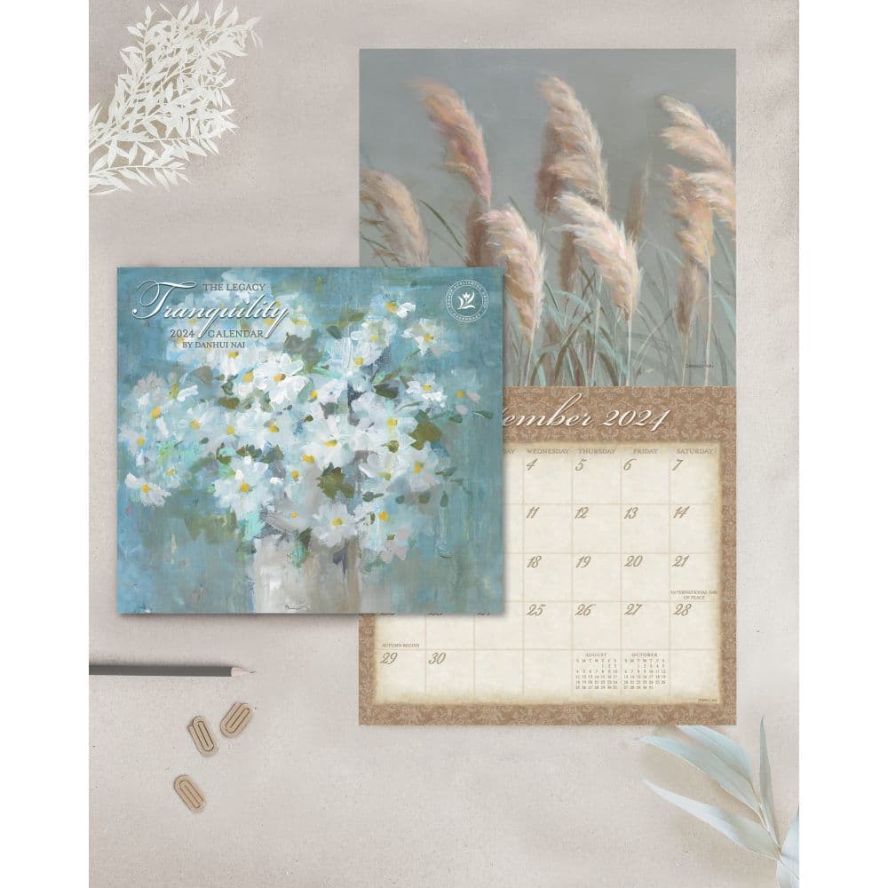 Tranquility 2024 Wall Calendar