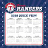 image MLB Texas Rangers 2026 Desk Calendar Fourth Alternate Image