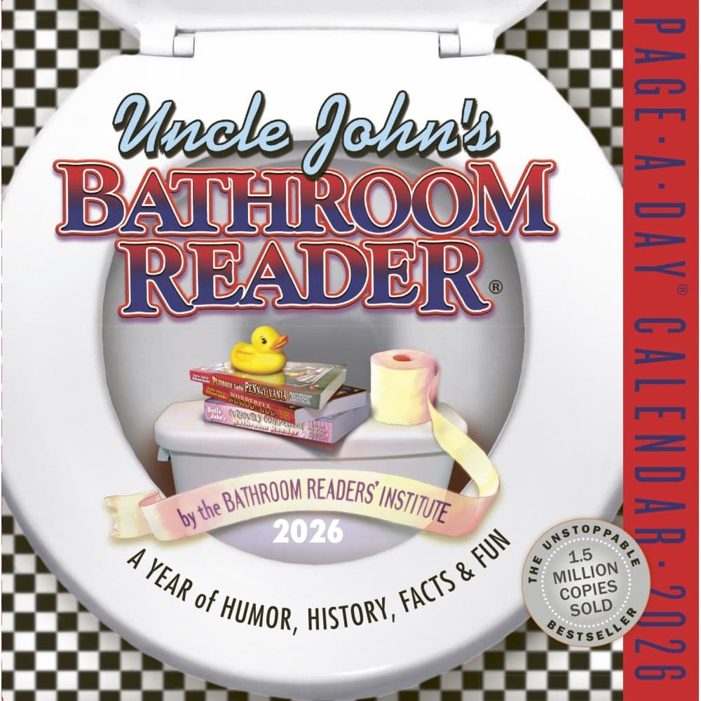 Bathroom Reader 2026 Desk Calendar First Alternate Image