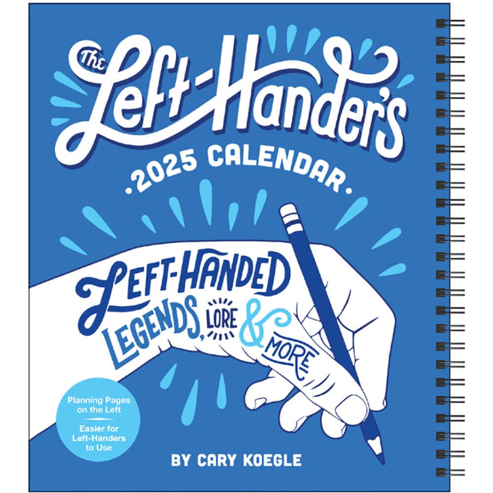 Left Handers 2025 Planner Main Product Image