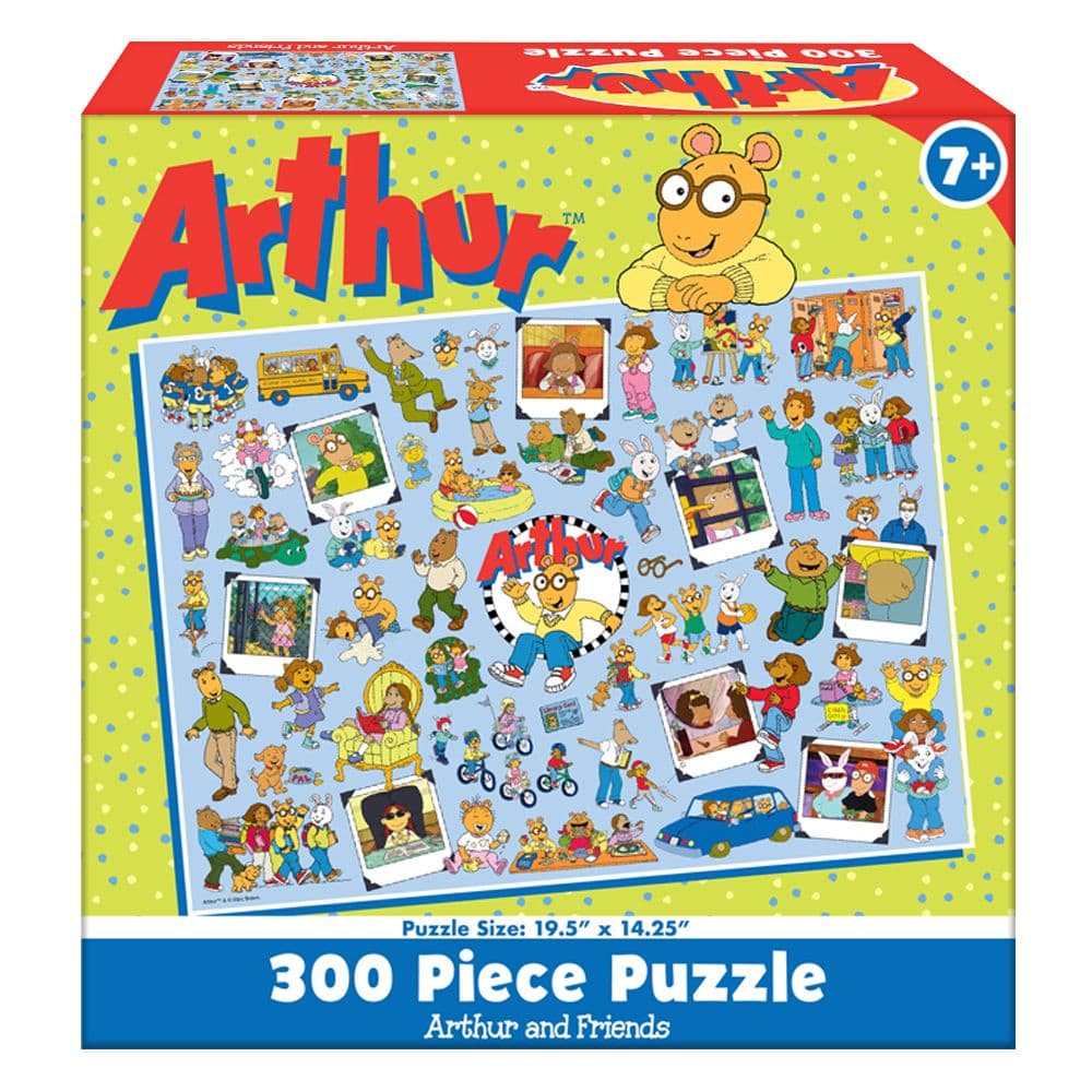 Arthur Character Collage 300 Piece Puzzle Main Product Image width=&quot;1000&quot; height=&quot;1000&quot;