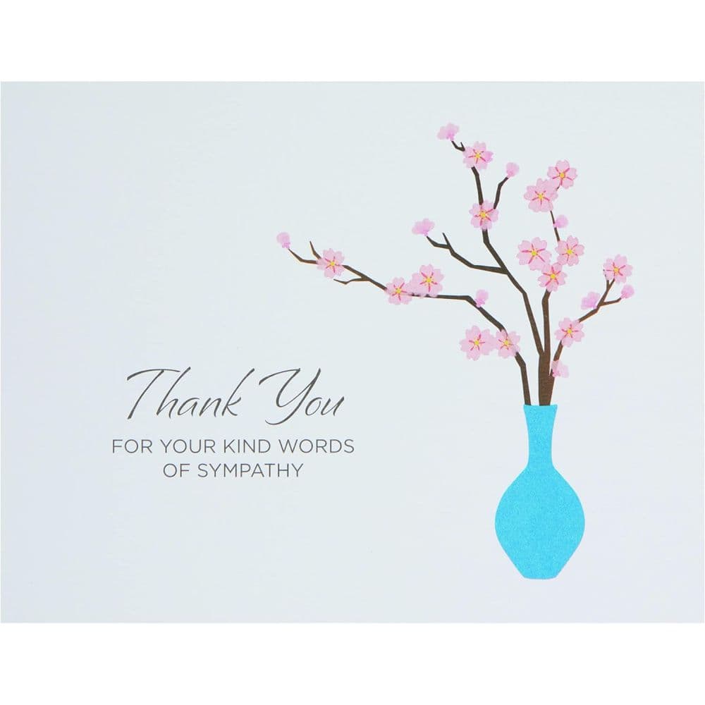 Sympathy Blossom Branch Boxed Note Cards Fourth Alternate Image