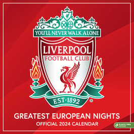 Liverpool Legends 2024 Wall Calendar