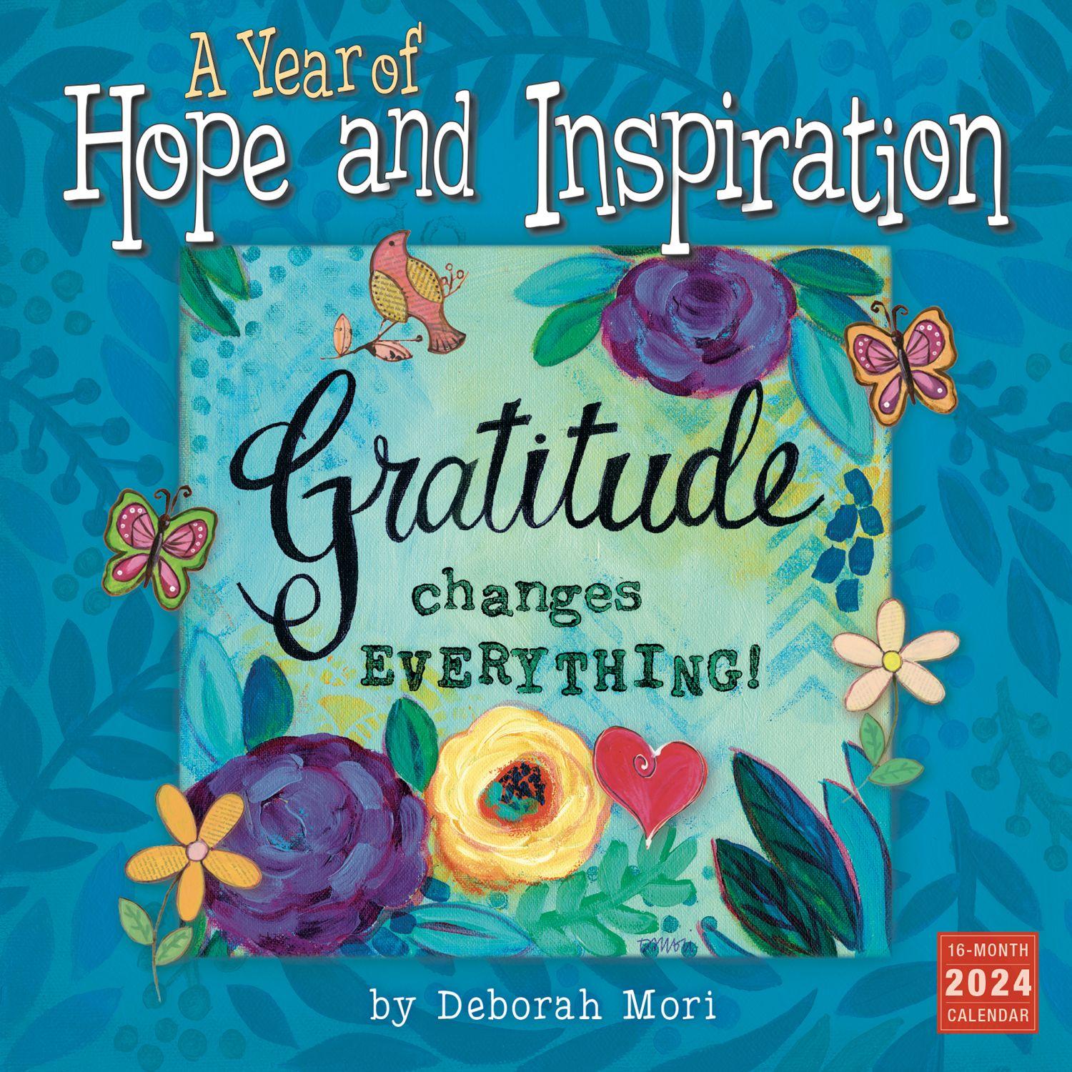 Hope and Inspiration 2024 Wall Calendar