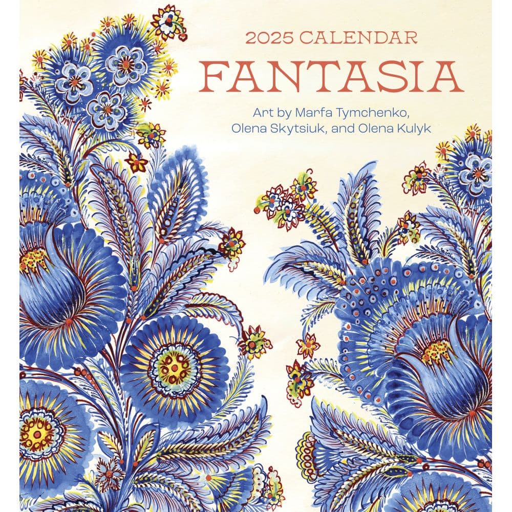 Fantasia Art 2025 Wall Calendar - Calendars.com