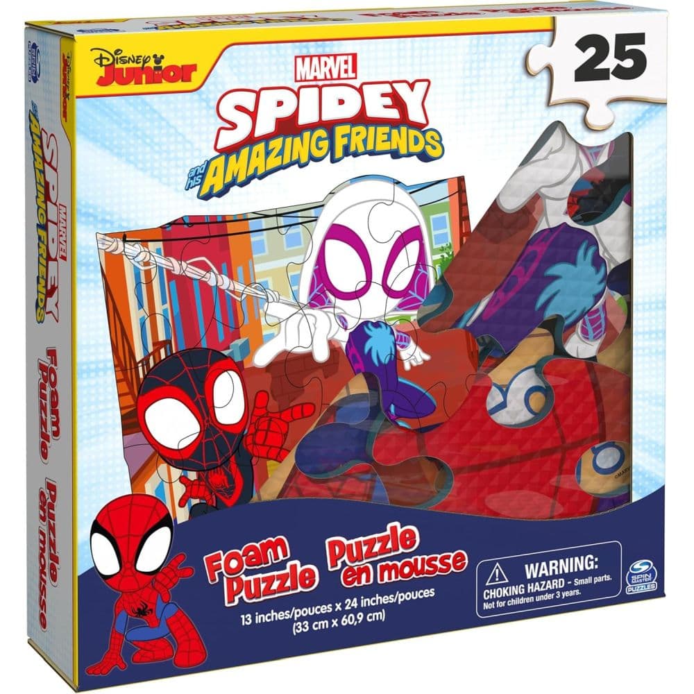 Spidey and Friends 25 Foam Piece Puzzle Mat Fourth Alternate Image