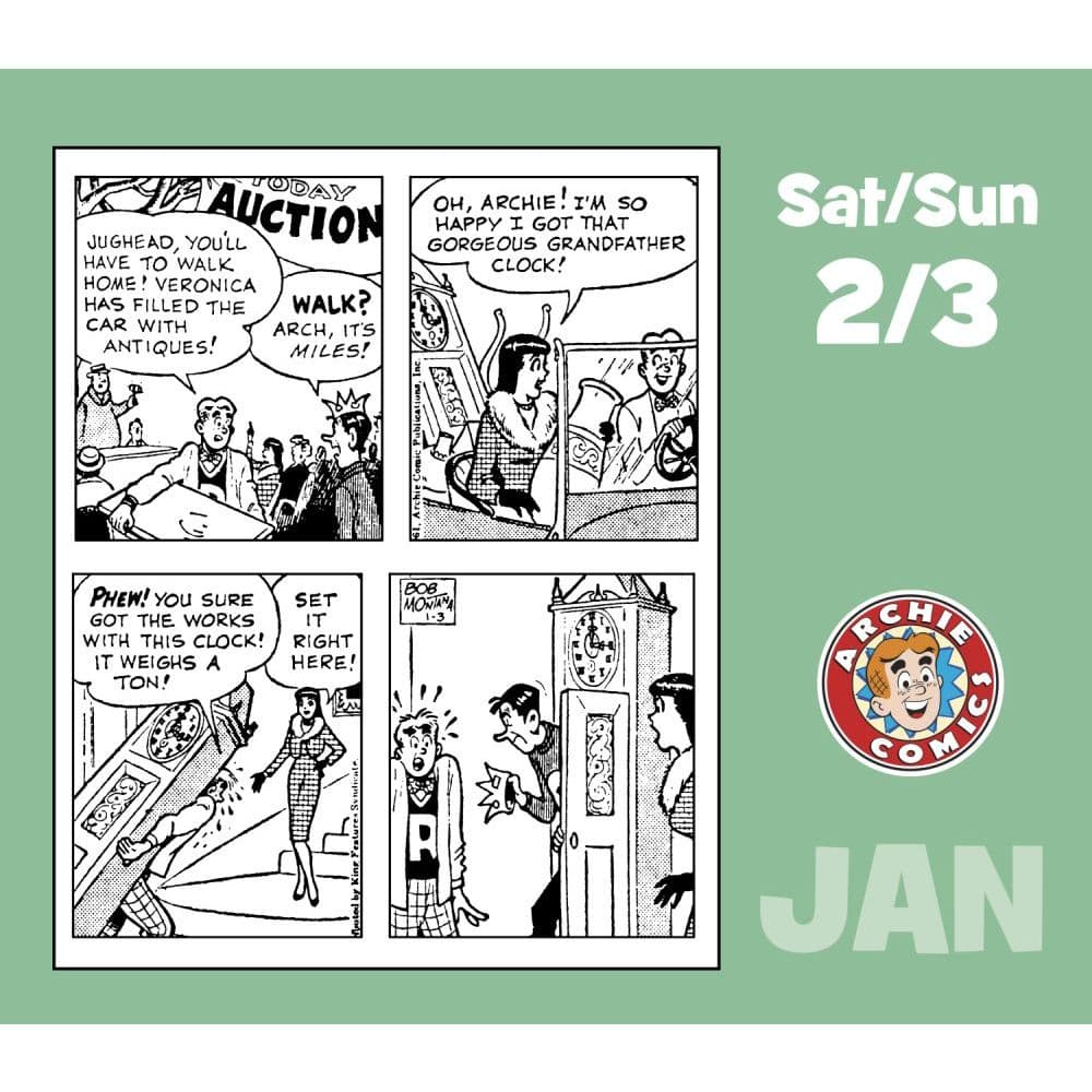 Archie Comics Desk Calendar