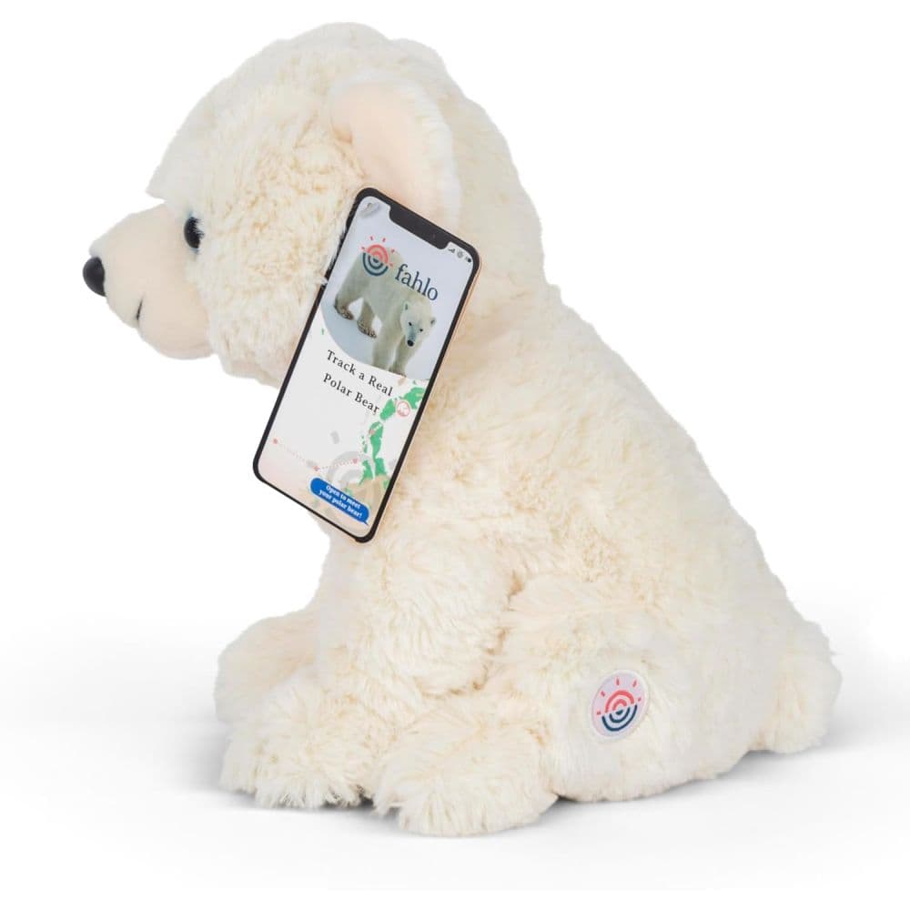 Polar Bear Tracking Plush Second Alternate Image