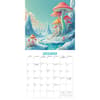 image Trippy Shrooms 2026 Wall Calendar Fourth  Alternate Image
