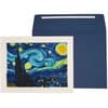 image Van Gogh's Starry Night Inspired Quilled Greeting Card